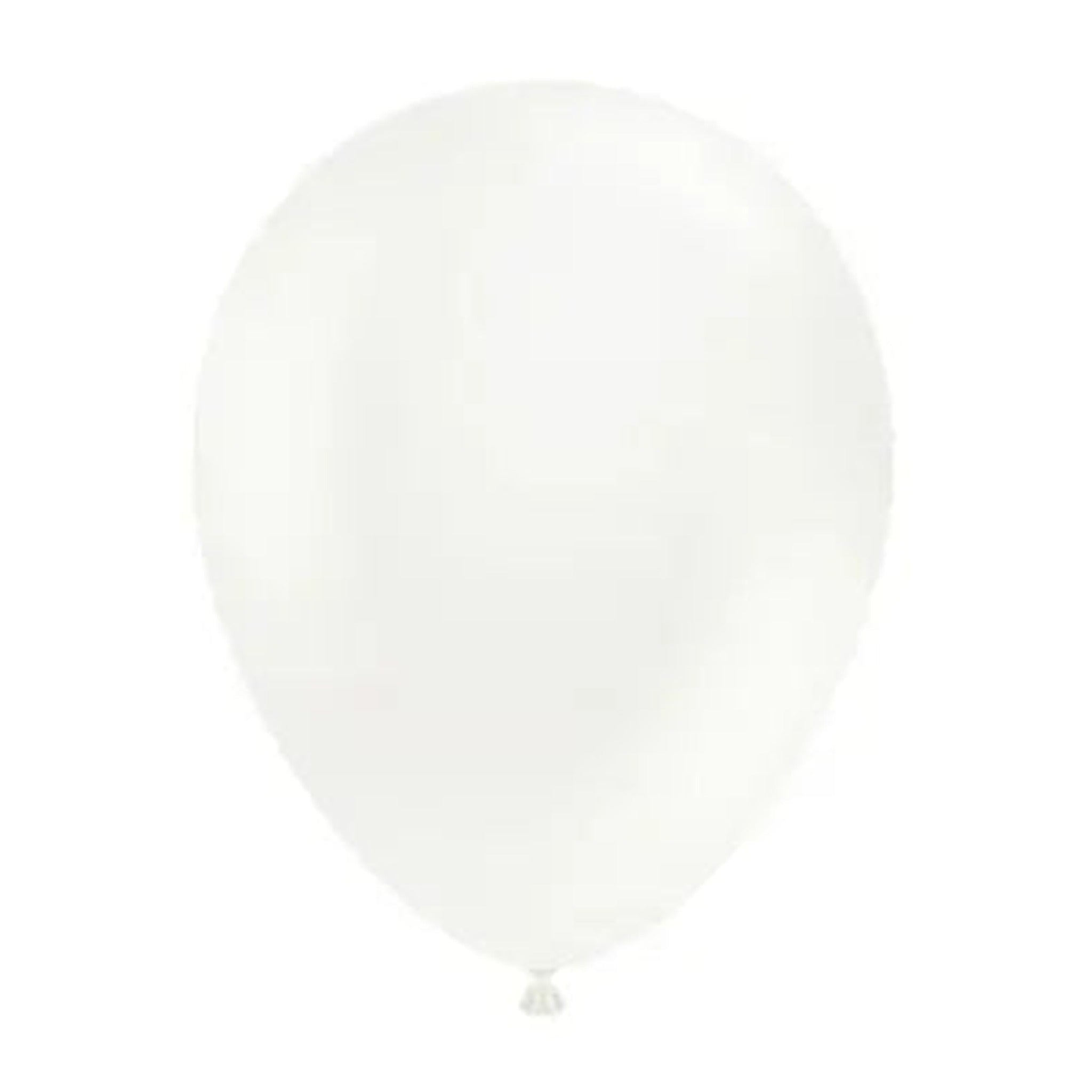 Tuftex White 100ct Latex Balloon 11"